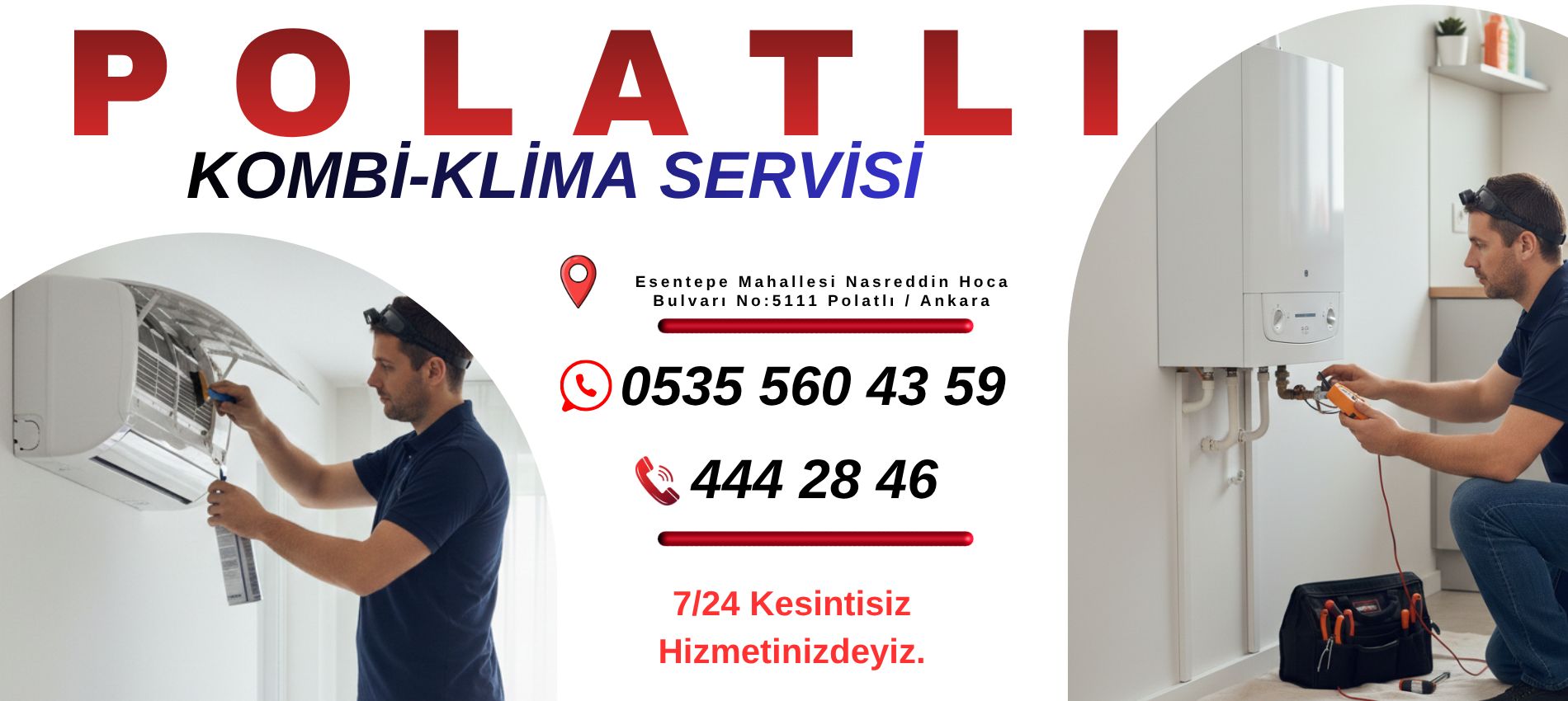 Polatlı Kombi Klima Servisi